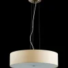 Sklep Kaja Abażurowa, beżowa lampa wisząca ⌀47cm 66972 TONGA | Kaja Oświetlenie Shop