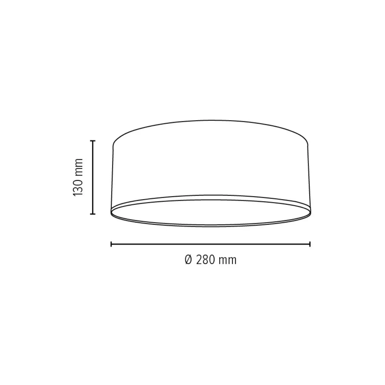 Sklep Kaja Abażurowa, biała lampa sufitowa 2xE27 ⌀28cm 4762812 JOSEFINA | Kaja biały Best