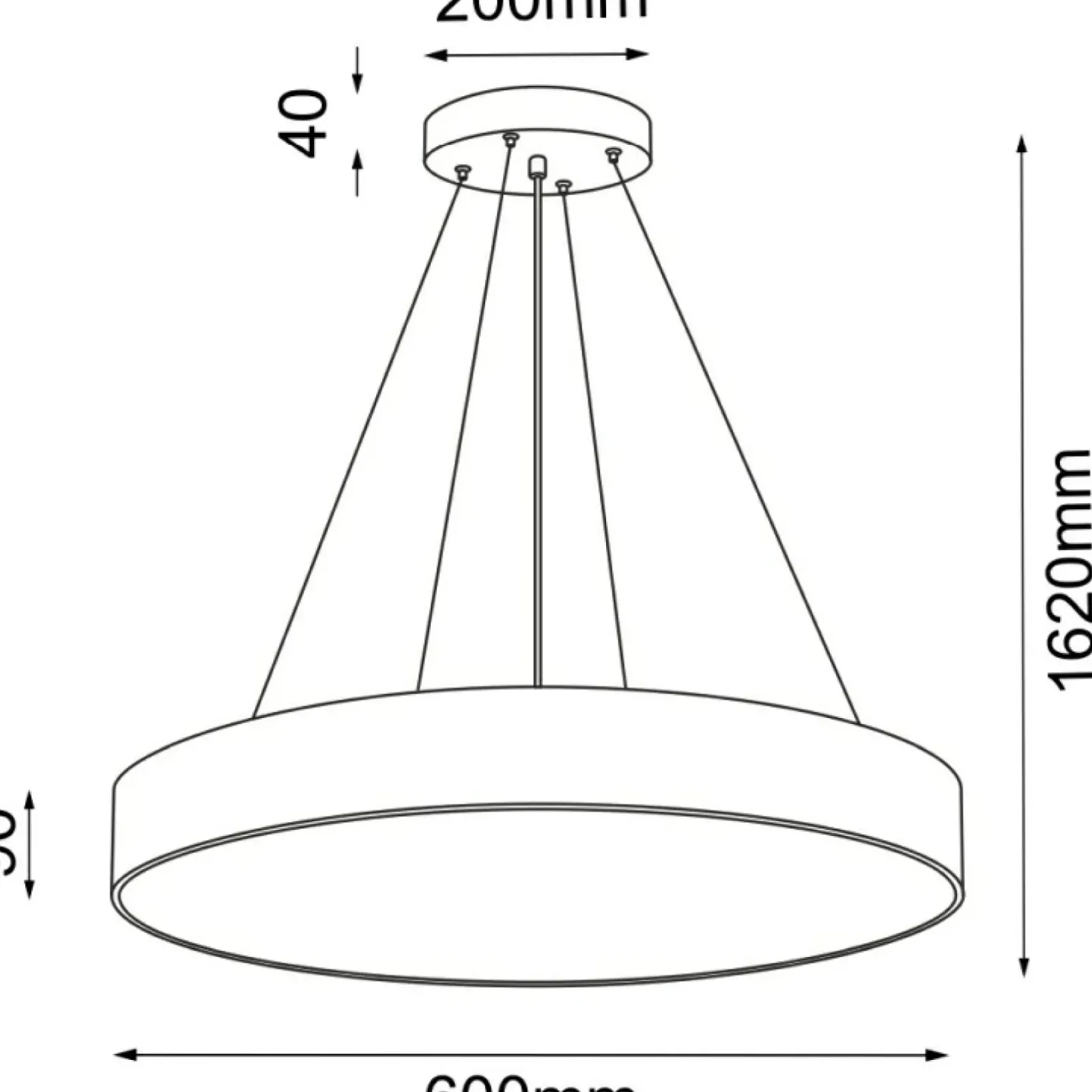 Sklep Kaja Abażurowa lampa wisząca do salonu ⌀60cm ANT 5211 SENGO | Kaja Flash Sale