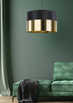 Sklep Kaja Abażurowa lampa wisząca do salonu ⌀50cm TK 3473 z serii LONDYN GOLD Clearance