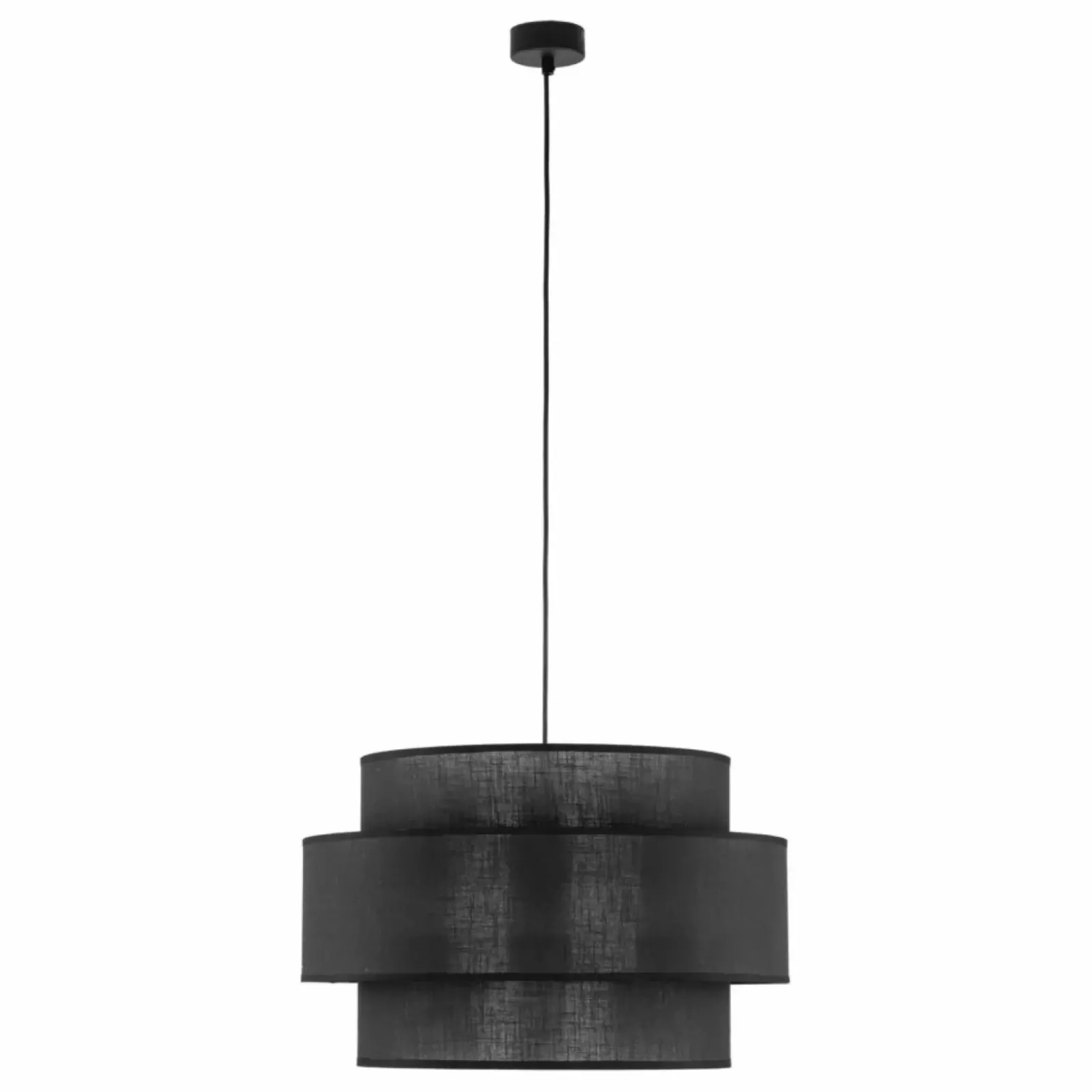 Sklep Kaja Abażurowa lampa wisząca na 3 żarówki E27 TK 5099 CALISTO BLACK | Kaja Cheap