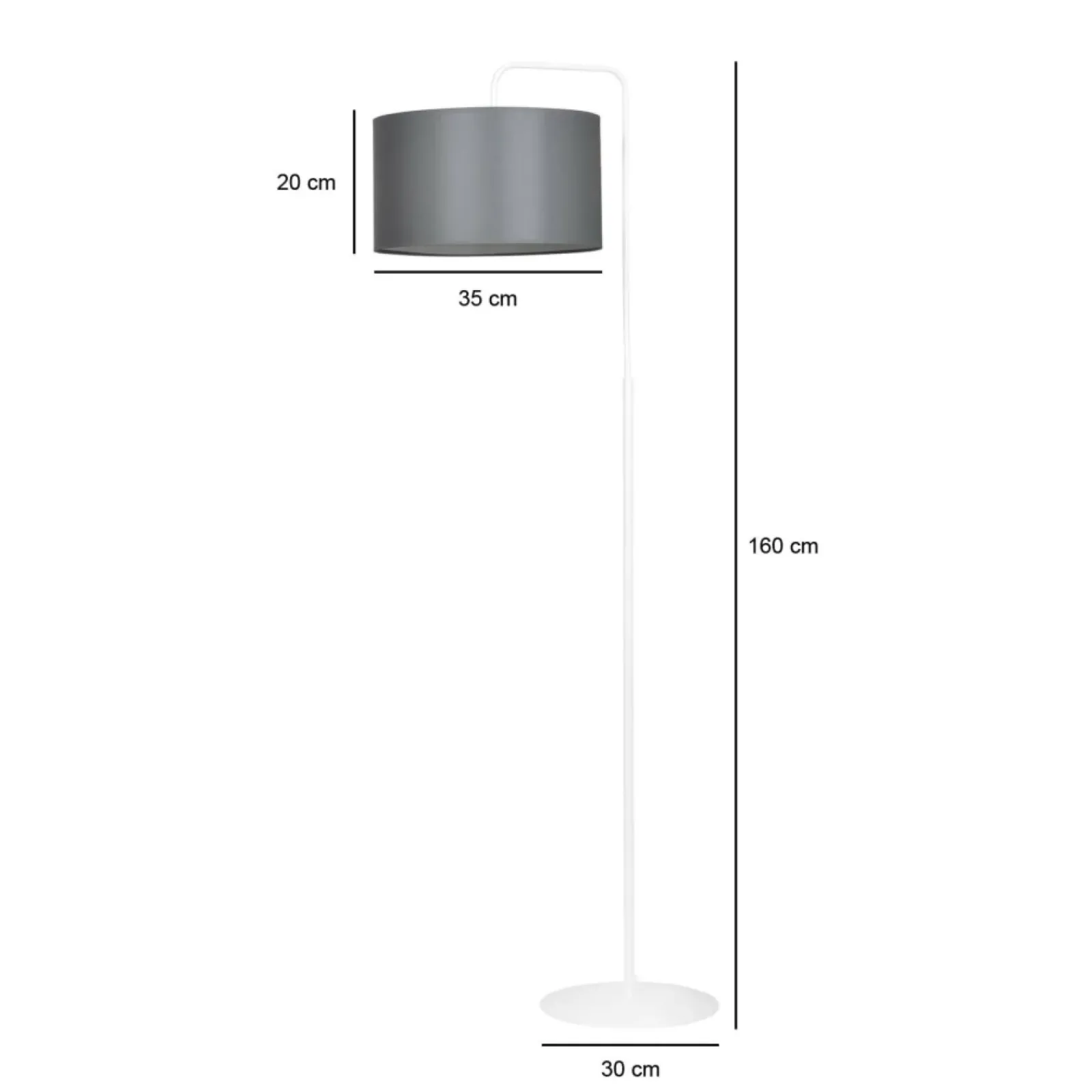 Sklep Kaja Abażurowa, ponadczasowa lampa stojąca 573/1 TRAPO | Kaja Oświetlenie* Lampy Podłogowe Z Abażurem|Tradycyjne Lampy Podłogowe