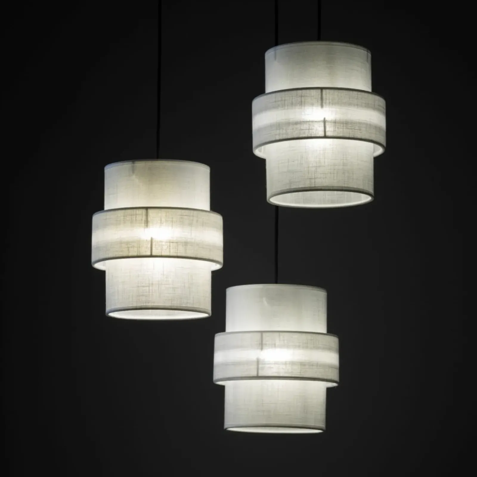 Sklep Kaja Abażurowa, potrójna lampa wisząca TK 6018 CALISTO WHITE | Kaja Best
