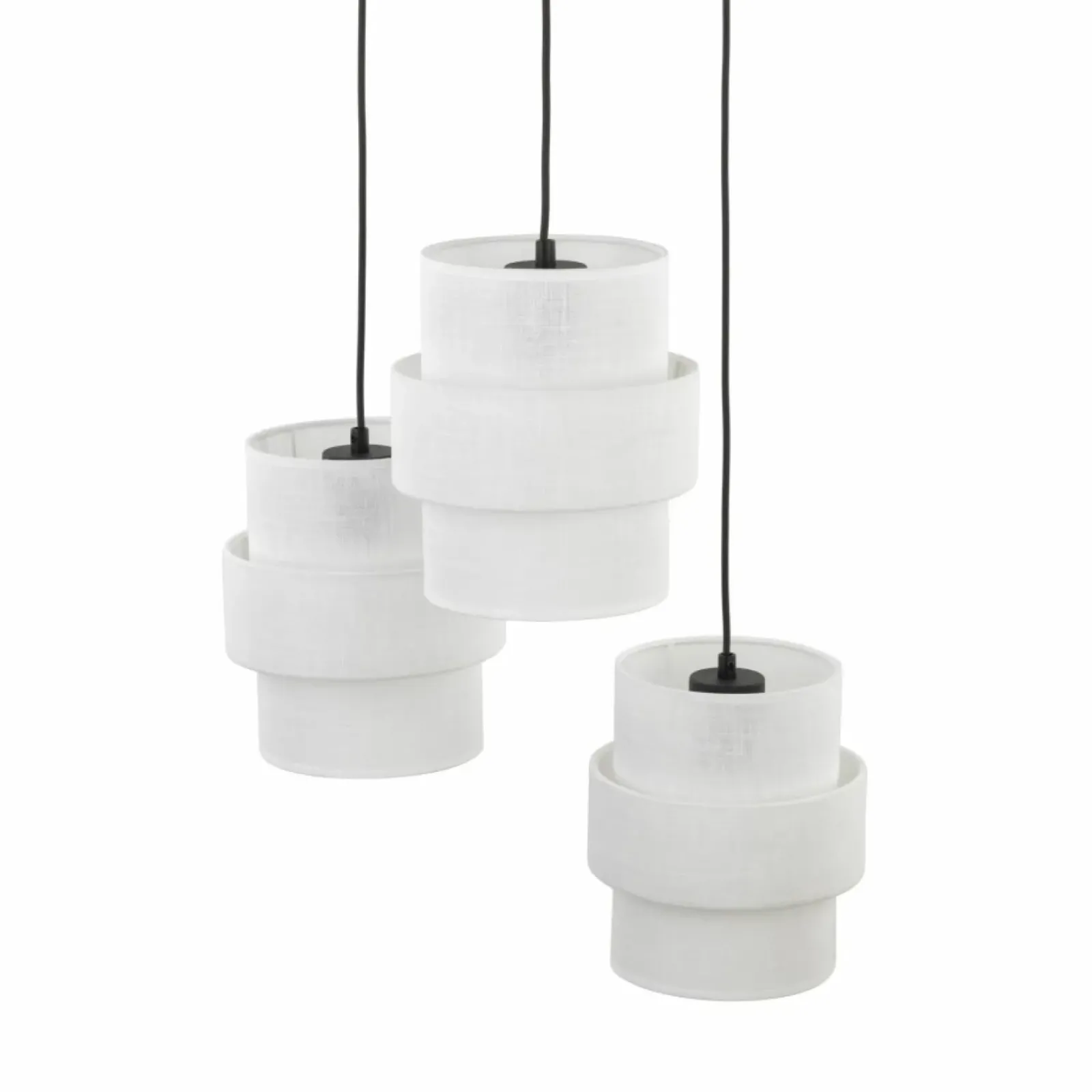 Sklep Kaja Abażurowa, potrójna lampa wisząca TK 6018 CALISTO WHITE | Kaja Best