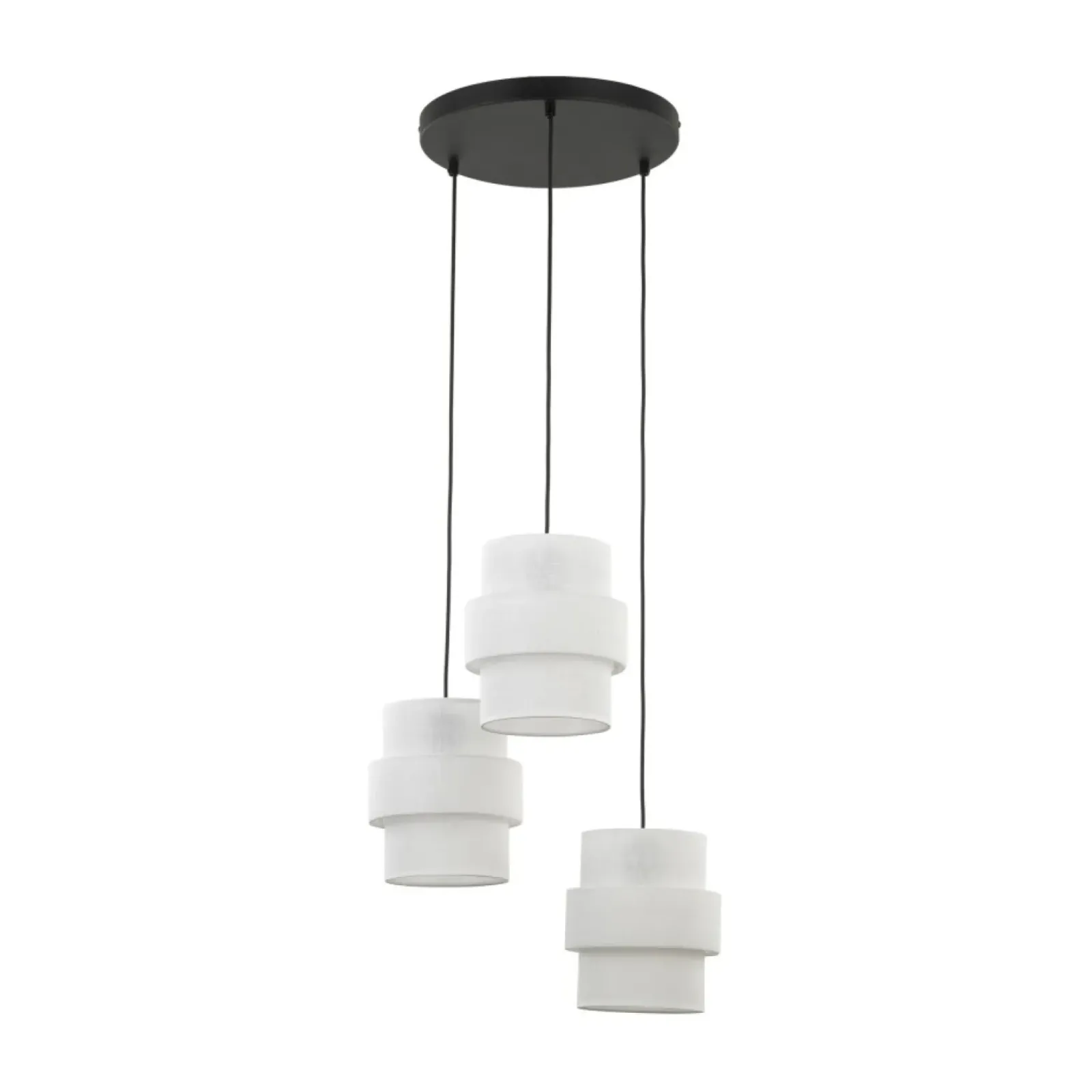 Sklep Kaja Abażurowa, potrójna lampa wisząca TK 6018 CALISTO WHITE | Kaja Best