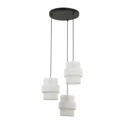 Sklep Kaja Abażurowa, potrójna lampa wisząca TK 6018 CALISTO WHITE | Kaja Best