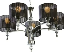 Sklep Kaja Abażurowa, stylowa lampa wisząca AZ0499 IMPRESS BLACK | Kaja czarny Sale