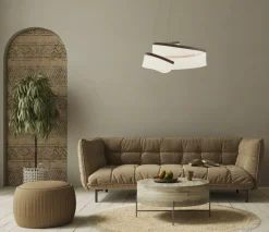 Sklep Kaja Akrylowa lampa wisząca w kolorze kawy PND-58728-45W-3K RUSTIN | Kaja Sale