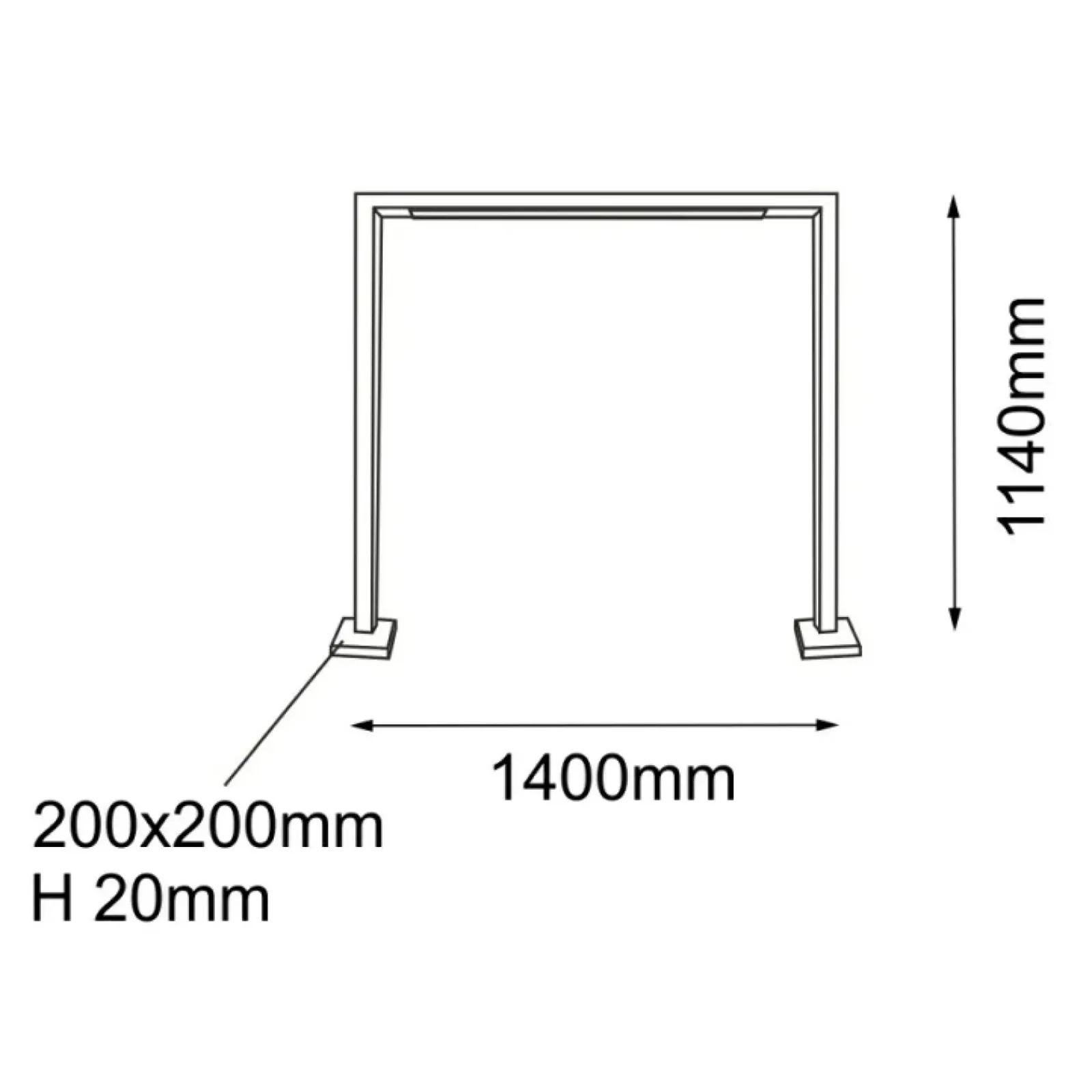 Sklep Kaja Antracytowa ramka, lampa ogrodowa 114cm ANT 9936 TAKETA | Kaja* Lampy Ogrodowe Stojące