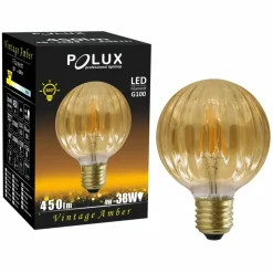 Sklep Kaja Żarówka E27 LED 4W filament 308887 z serii AMBER - Polux* Żarówki Led E27