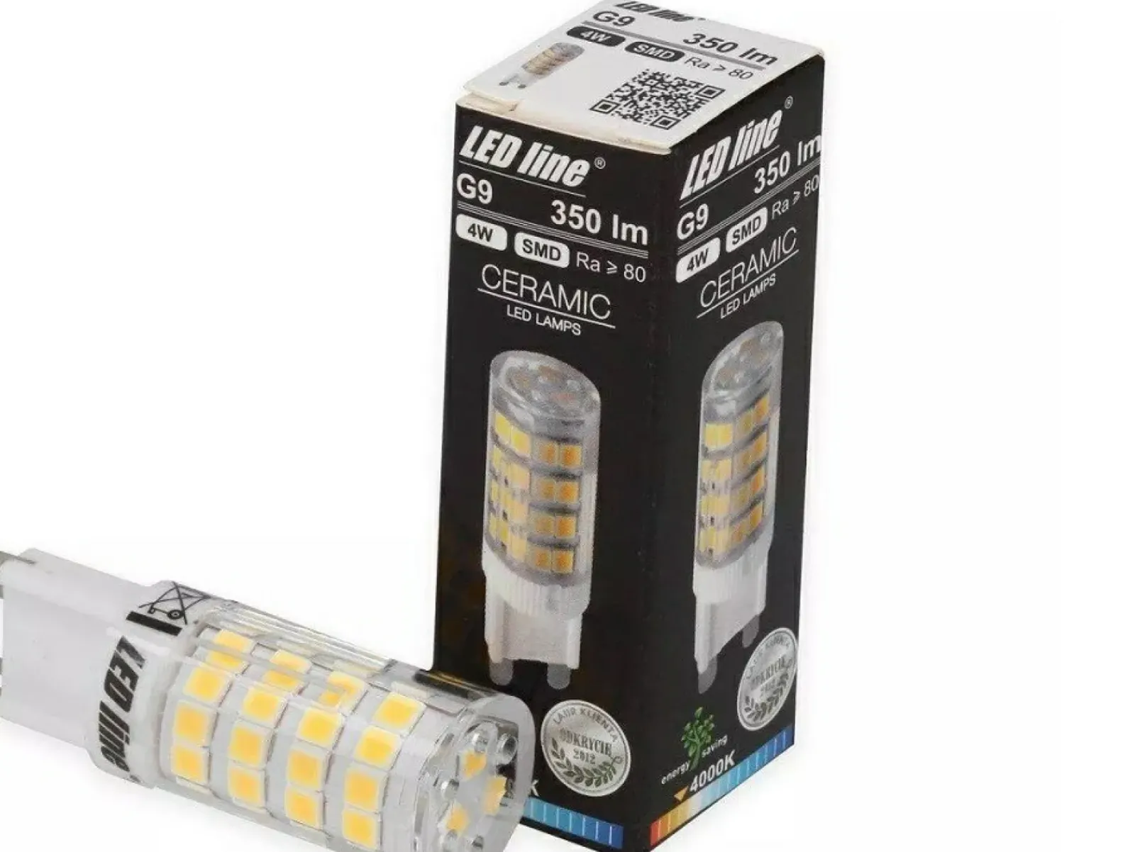 Sklep Kaja Żarówka LED G9 barwa ciepła 2700K 4W LEDLINE 245480 | Kaja Oświetlenie* Żarówki Led G9