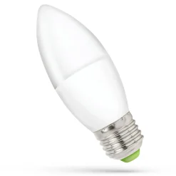 Sklep Kaja Żarówka w kształcie świeczki, gwint E27, o mocy 6W, neutralna, 14352* Żarówki Led E27