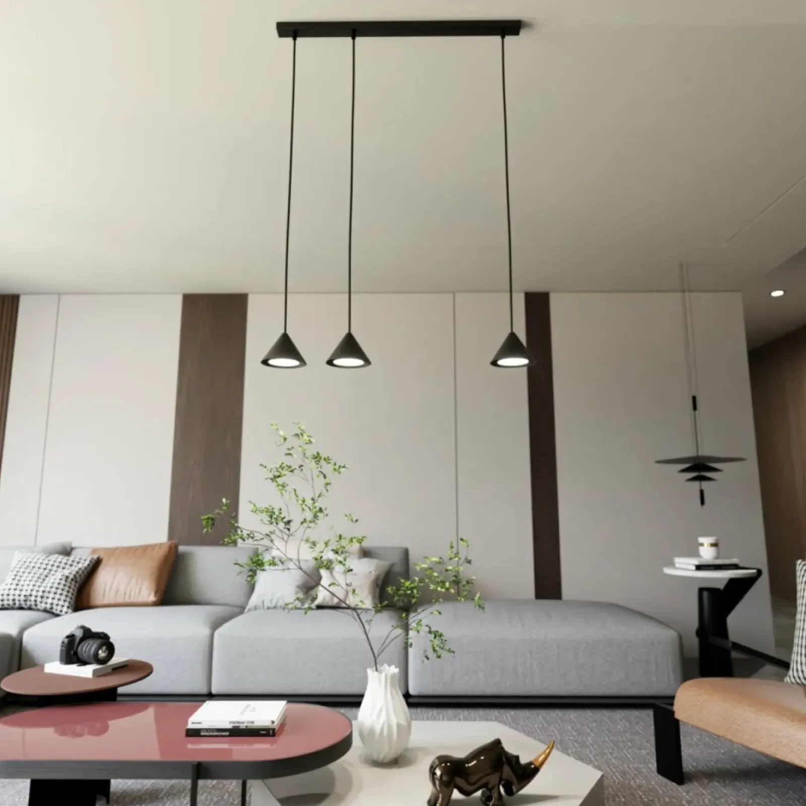 Sklep Kaja Asymetryczna lampa sufitowa ze zwisami 1330/3 ELIT | Kaja Oświetlenie Fashion