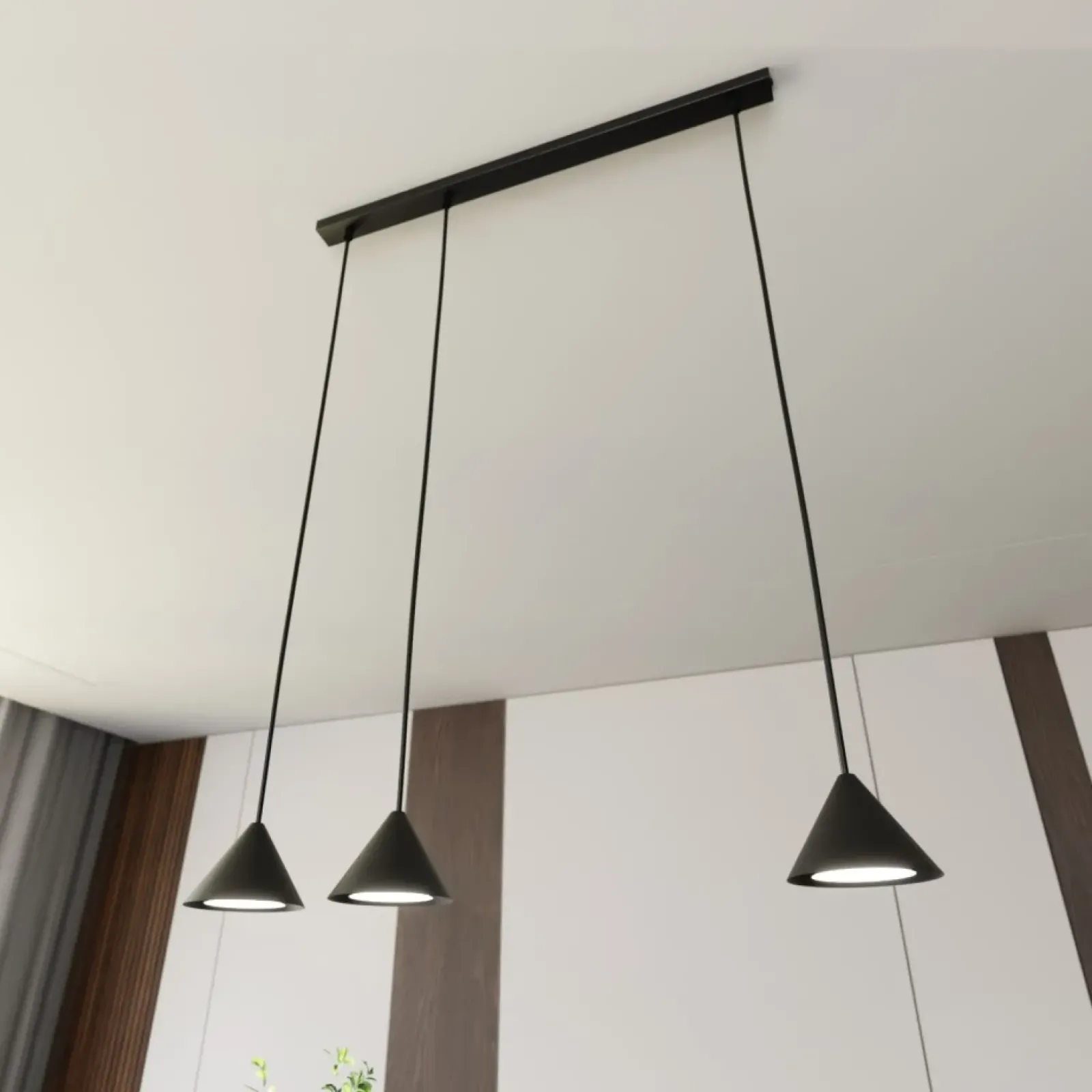 Sklep Kaja Asymetryczna lampa sufitowa ze zwisami 1330/3 ELIT | Kaja Oświetlenie Fashion