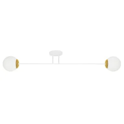 Sklep Kaja Asymetryczna lampa sufitowa ze złotym podkloszem K-5315 z serii ELMO Store