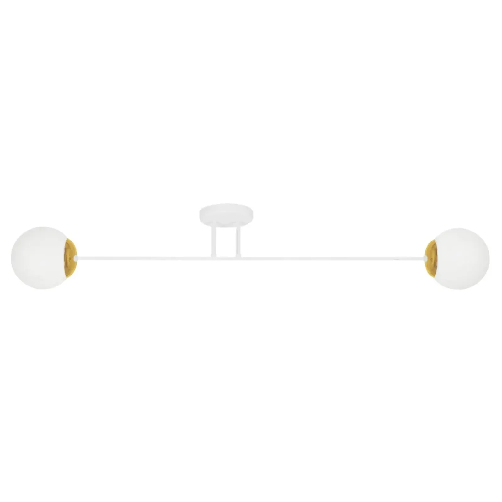 Sklep Kaja Asymetryczna lampa sufitowa ze złotym podkloszem K-5315 z serii ELMO Store