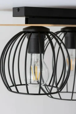 Sklep Kaja Asymetryczna lampa sufitowa do sypialni SIG 32359 - CYBER PROSTOKĄT Discount