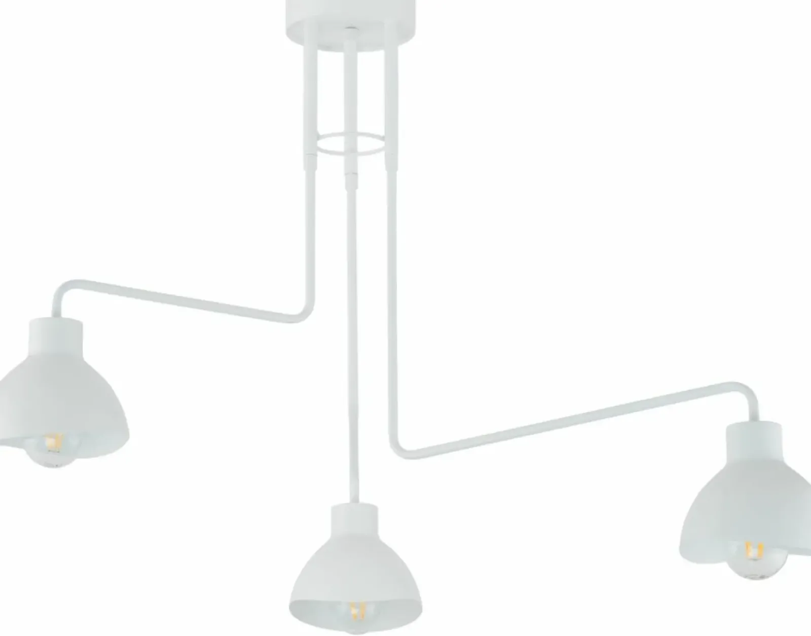 Sklep Kaja Asymetryczna, trójramienna lampa sufitowa SIG 32450 z serii HOLI biały Shop