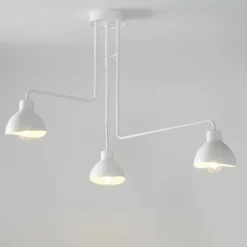 Sklep Kaja Asymetryczna, trójramienna lampa sufitowa SIG 32450 z serii HOLI biały Shop