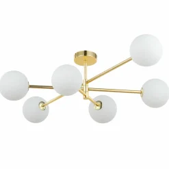 Sklep Kaja Asymetryczna, złota lampa sufitowa modern classic TK 4739 - SARIUS New