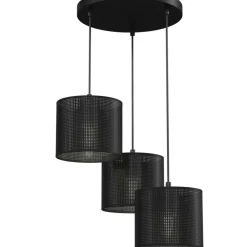 Sklep Kaja Ażurowa lampa wisząca nad okrągły stół LX 5240 z serii LOFT SHADE czarny Best Sale