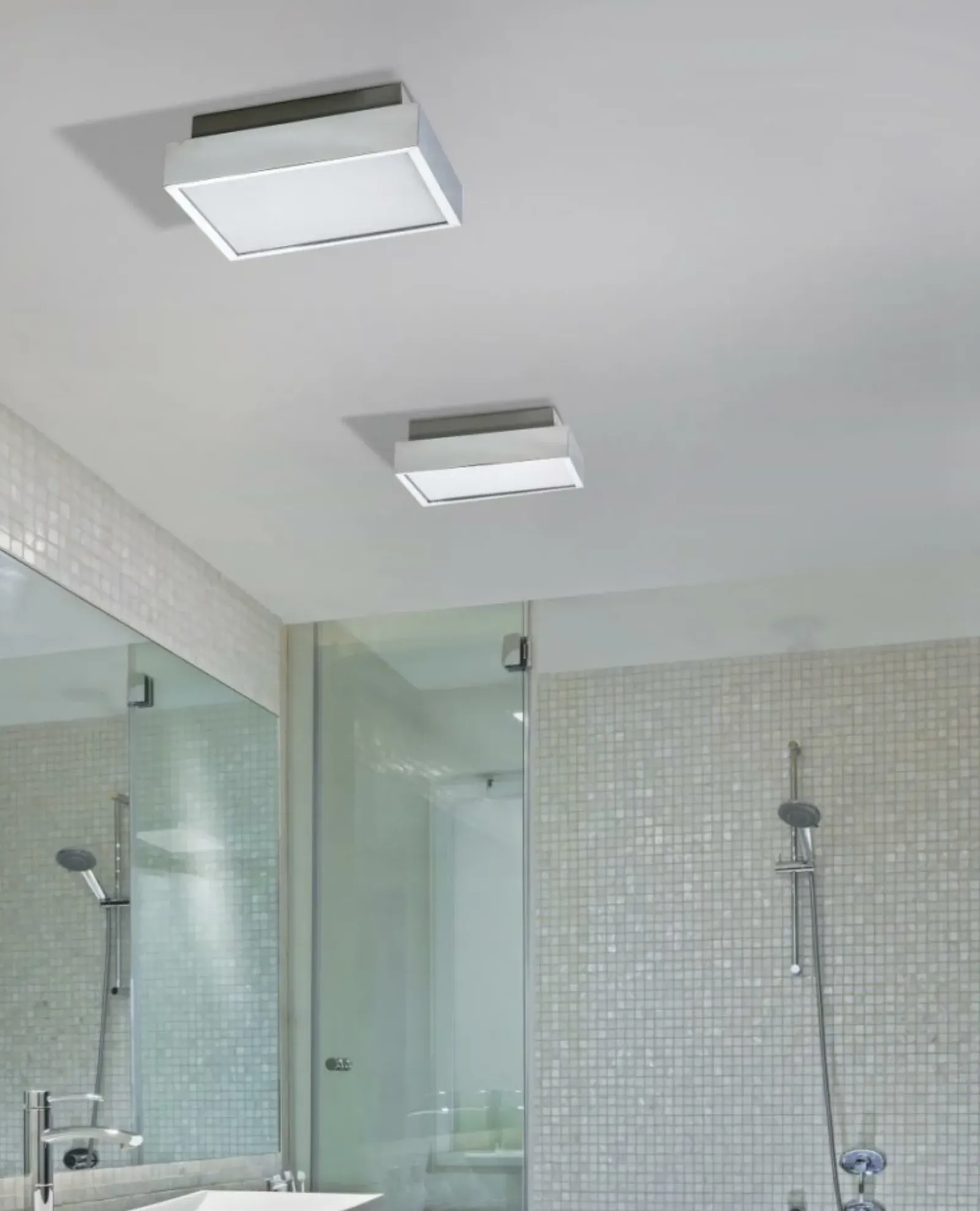 Sklep Kaja Łazienkowa lampa sufitowa LED 25x25cm 3000K AZ2072 ASTERIA | Kaja* Lampy Led|Lampy Do Łazienki