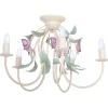 Sklep Kaja Bajkowa, zdobiona lampa sufitowa LX 6286 SUMMER | Kaja Oświetlenie* Randole Tradycyjne