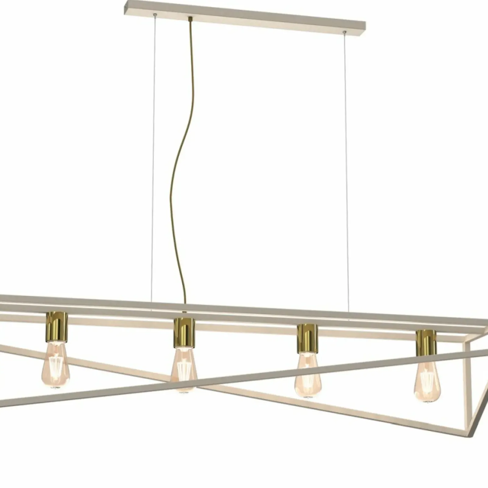 Sklep Kaja Beżowa, efektowna lampa nad stół w salonie LX 228 GOTE | Kaja Best Sale