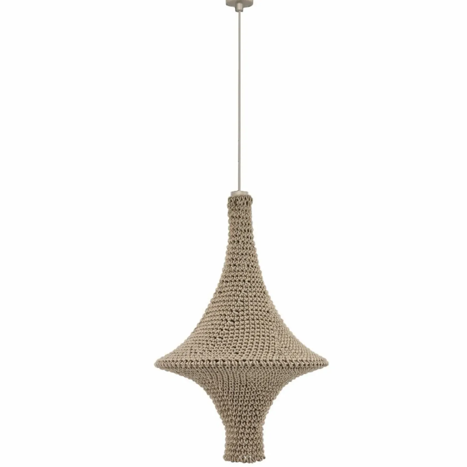 Sklep Kaja Beżowa lampa wisząca do sypialni boho ANT 5118 ALDA | Kaja Oświetlenie Fashion