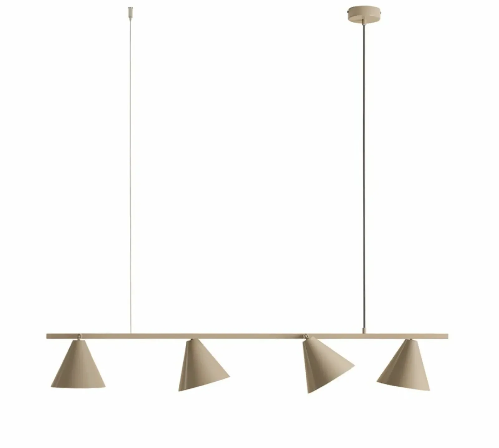 Sklep Kaja Beżowa lampa wisząca z ruchomymi kloszami 1108L17 z serii FORM | Kaja Zadzwońporabattel.783200183(8-16)/mailsklep@kaja.com.pl Sale