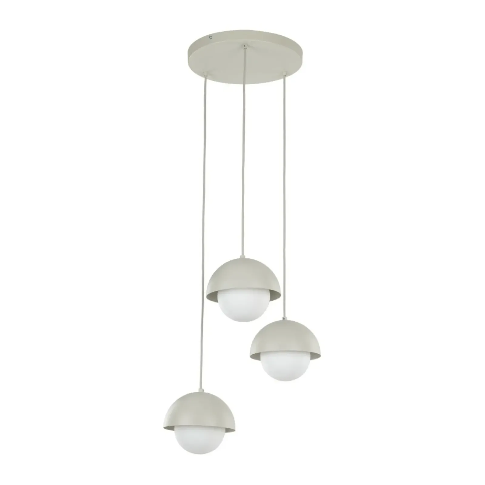 Sklep Kaja Beżowa, modernistyczna lampa wisząca TK 10206 BONO BEIGE | Kaja Sale