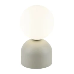 Sklep Kaja Beżowa, nowoczesna lampka nocna TK 16038 MIKI BEIGE | Kaja Oświetlenie* Nowoczesne Lampki Stołowe
