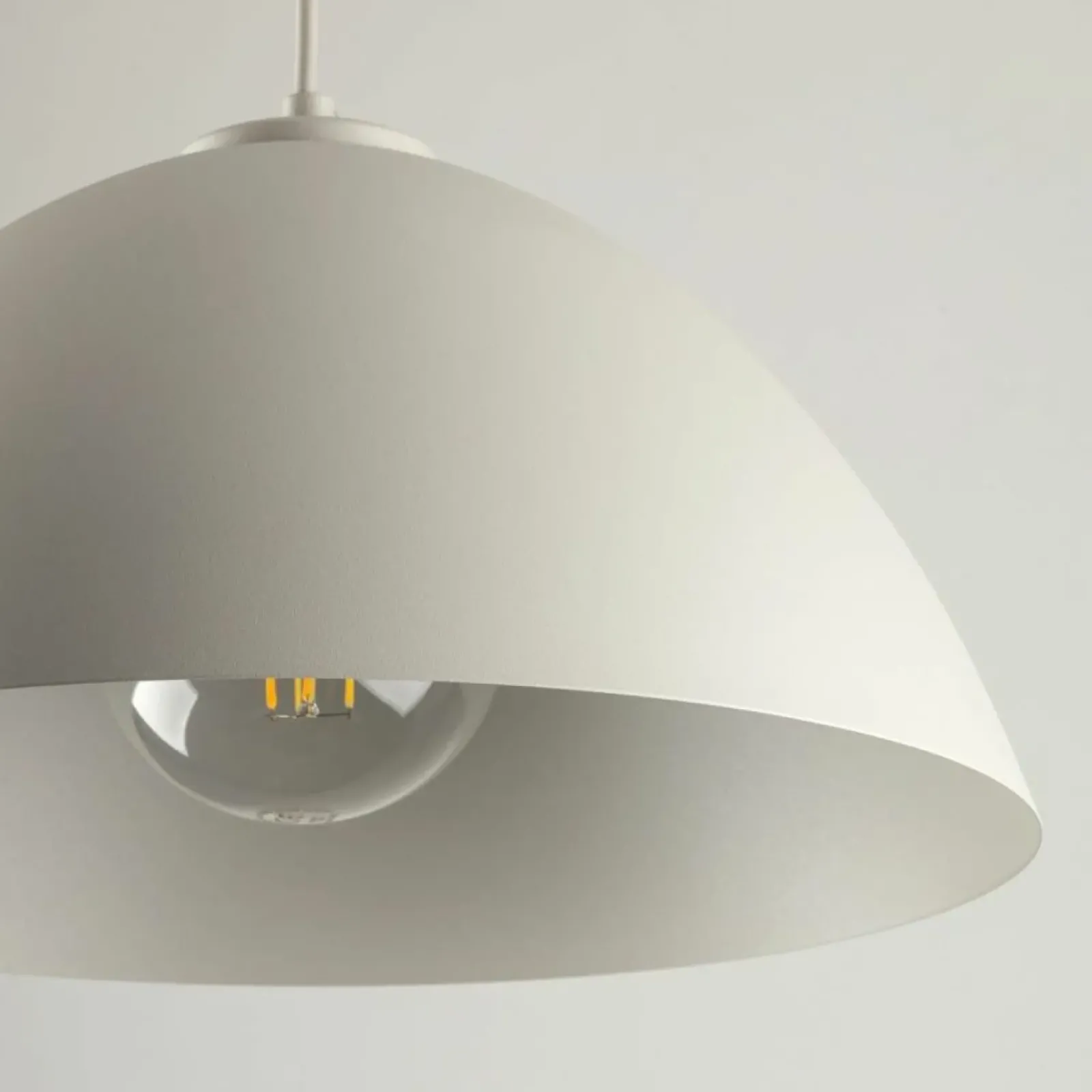 Sklep Kaja Beżowa, ponadczasowa lampa wisząca ⌀34cm TK 5899 FARO | Kaja Cheap