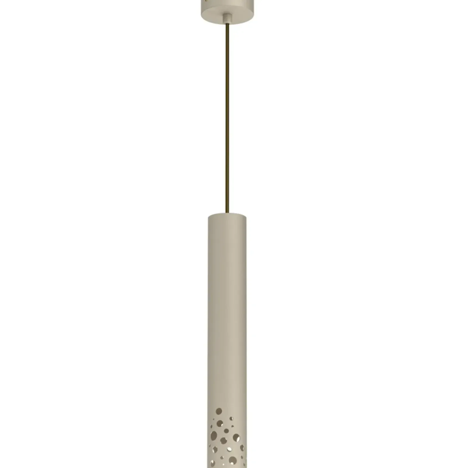 Sklep Kaja Beżowa, smukła lampa tuba z gwintem GU10 LX 5736 TIBIA BUBLE | Kaja Cheap