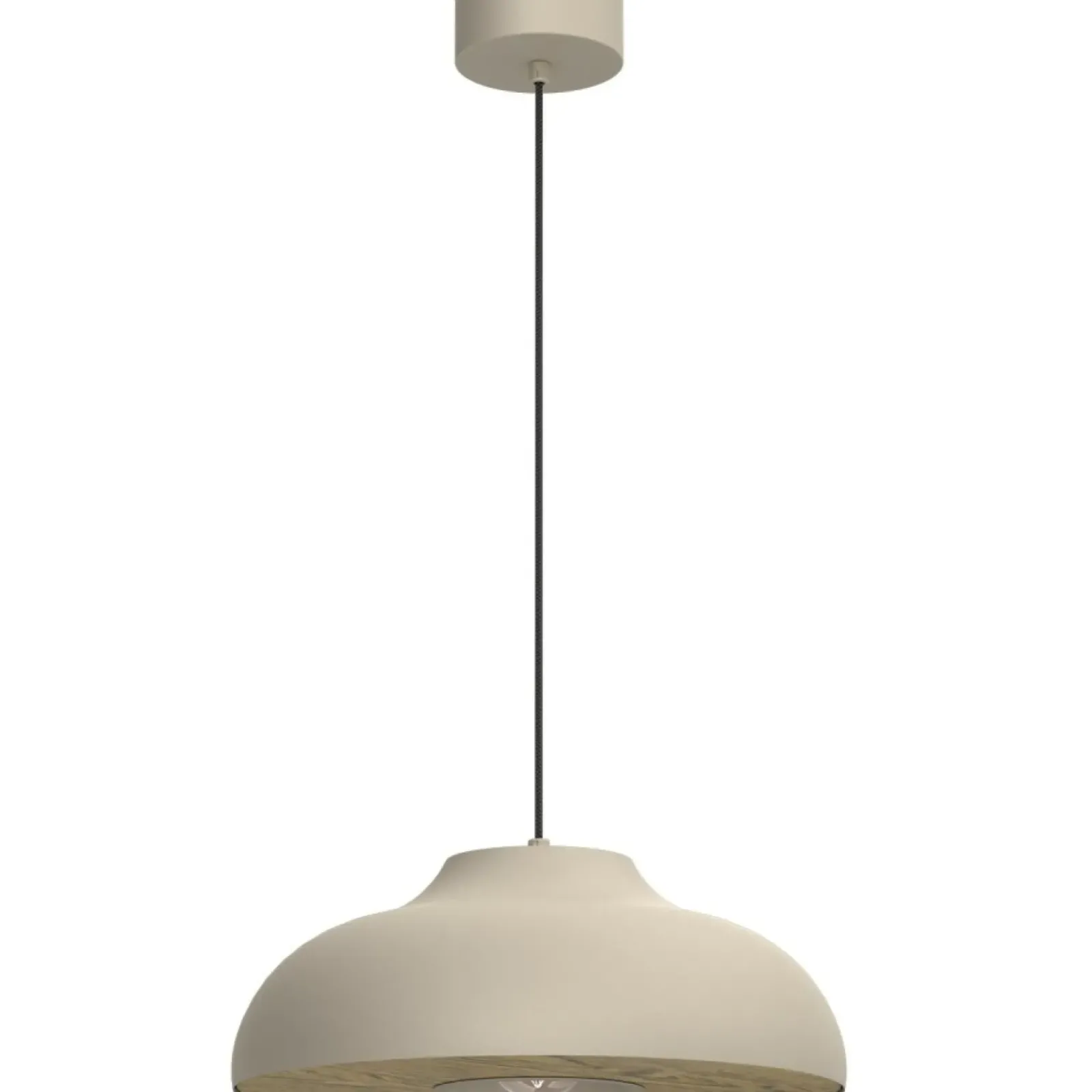 Sklep Kaja Beżowa, stylowa lampa wisząca ⌀39cm LX 9936 BILBAO | Kaja Oświetlenie Shop