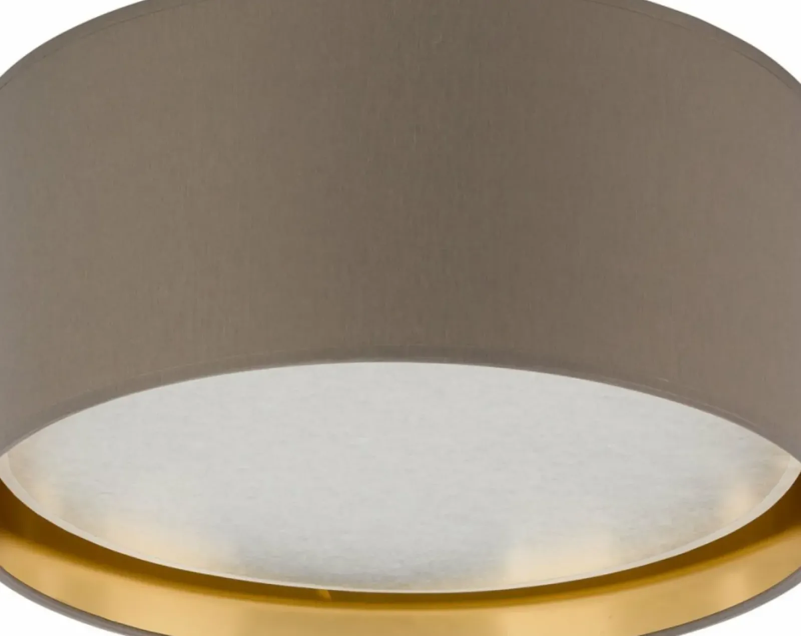 Sklep Kaja Beżowo-złota lampa sufitowa do sypialni TK 4404 BILBAO | Kaja Discount