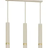 Sklep Kaja Beżowo-złota lampa wisząca nad stół LX 9516 RENO | Kaja Oświetlenie Sale