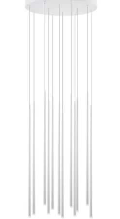 Sklep Kaja Biała elegancka lampa wisząca LED tuby AZ3421 LOUISE | Kaja biały Discount