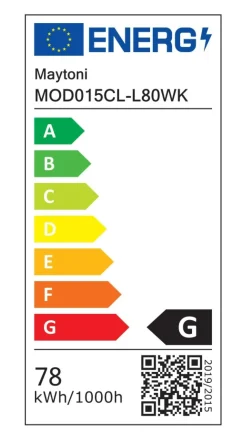 Sklep Kaja Biała, geometryczna lampa sufitowa MOD015CL-L80WK z serii RIDA Best Sale