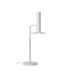 Sklep Kaja Biała, industrialna lampka biurkowa LP-1661/1T WH HAT | Kaja* Lampki Biurkowe|Lampy Led