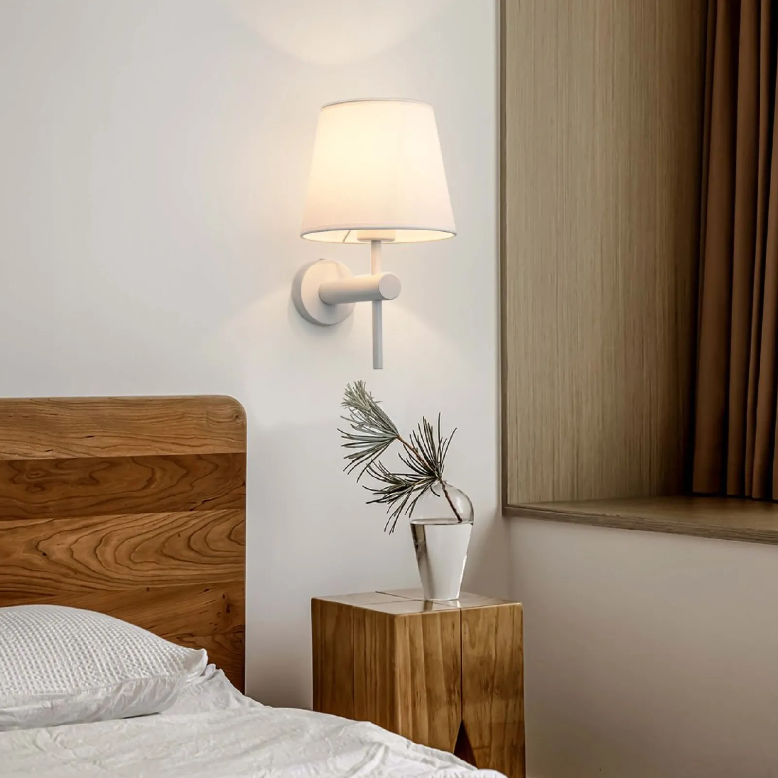 Sklep Kaja Biała, klasyczna lampa ścienna LP-1133/1W WH TIVOLI | Kaja Oświetlenie* Kinkiety Tradycyjne