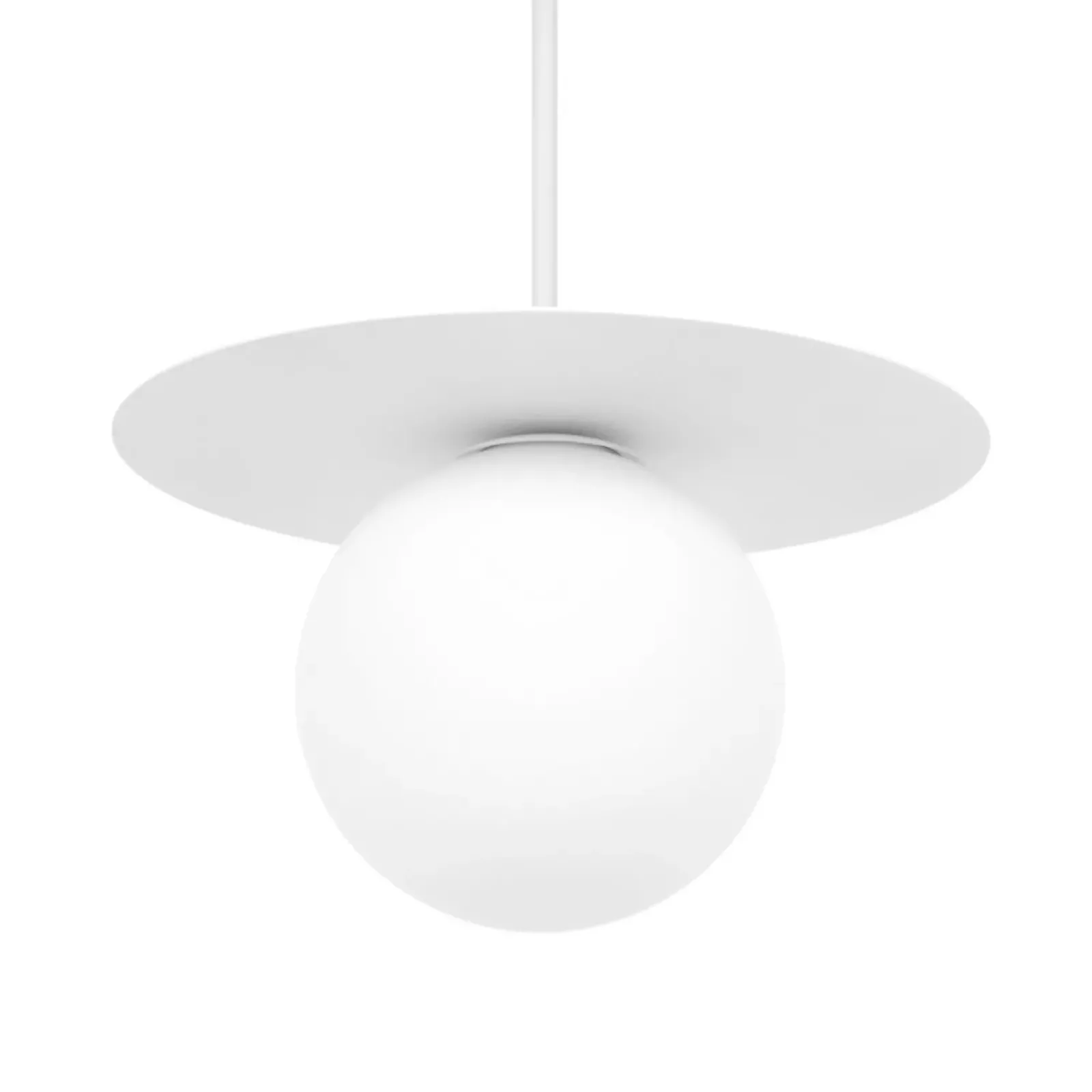 Sklep Kaja Biała klasyczna lampa wisząca z kloszem K-5430 z serii ROBIN biały Best Sale