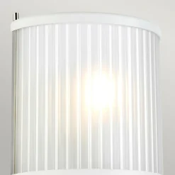 Sklep Kaja Biała lampa ścienna, nowoczesna DL-CORONA1-WPN z serii CORONA* Kinkiety Tradycyjne