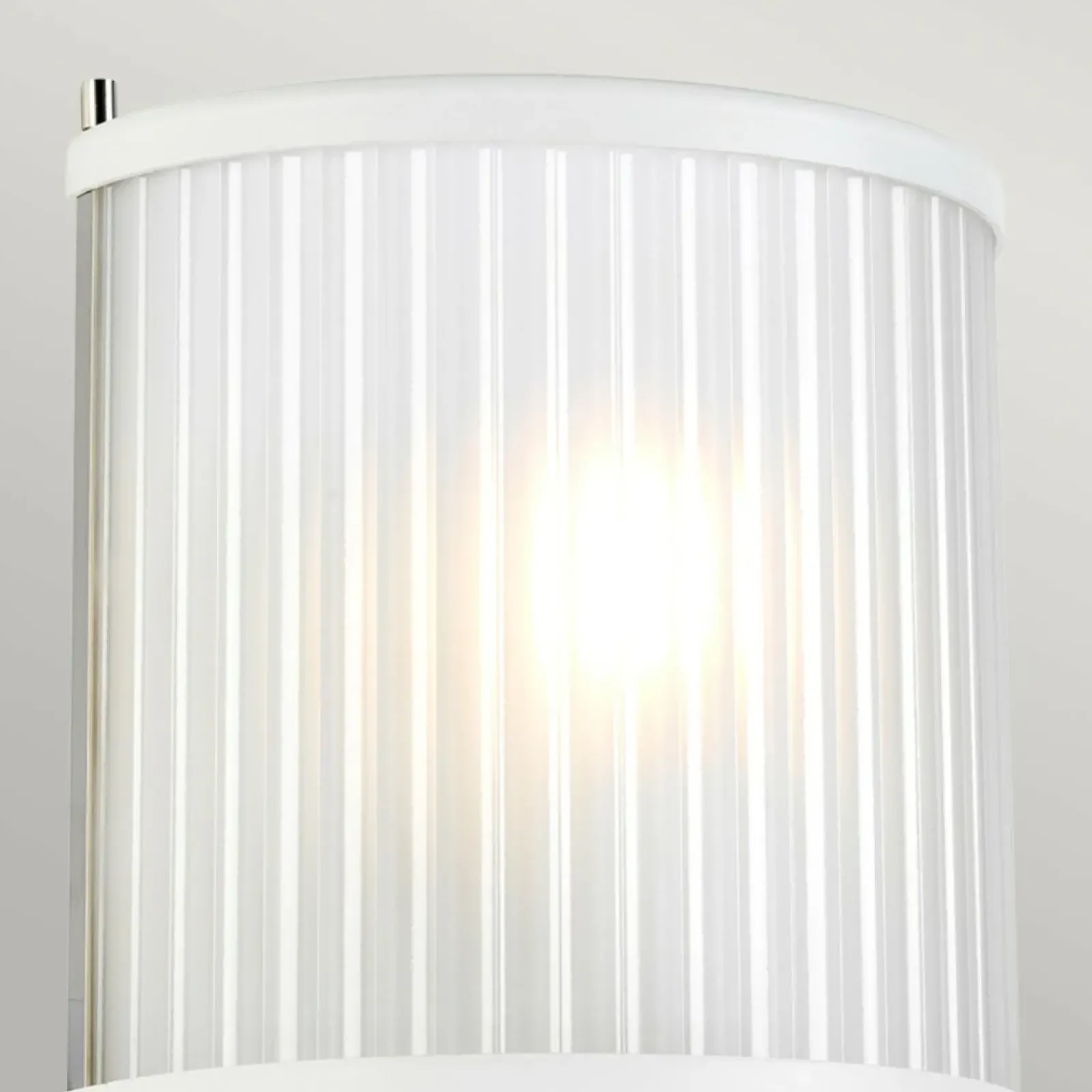 Sklep Kaja Biała lampa ścienna, nowoczesna DL-CORONA1-WPN z serii CORONA* Kinkiety Tradycyjne