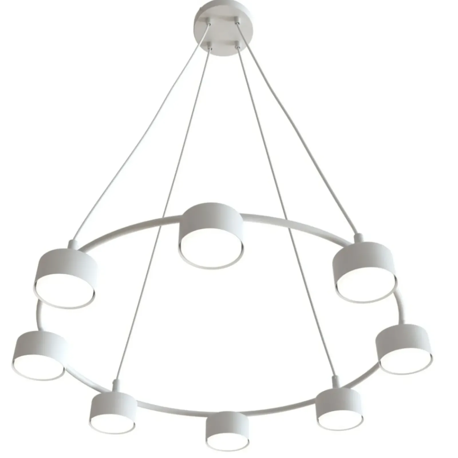 Sklep Kaja Biała lampa dająca dużo światła, 8xGX53 1373/8 z serii STARLIT biały Cheap