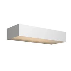 Sklep Kaja Biała lampa elewacyjna, zintegrowany LED O428WL-L10W3K z serii LOT* Kinkiety Ogrodowe