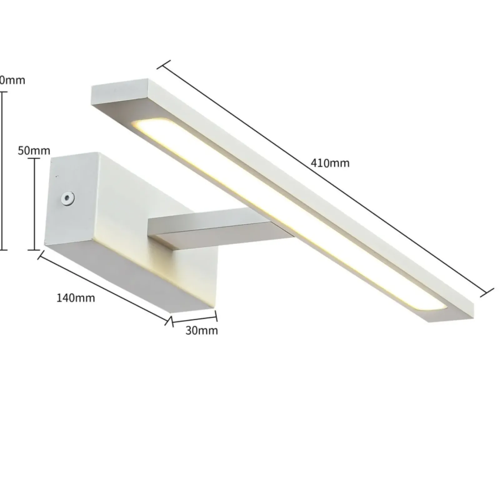 Sklep Kaja Biała lampa LED nad lustro 41cm LED GS-LWB-12W WH ISLA | Kaja* Lampy Led