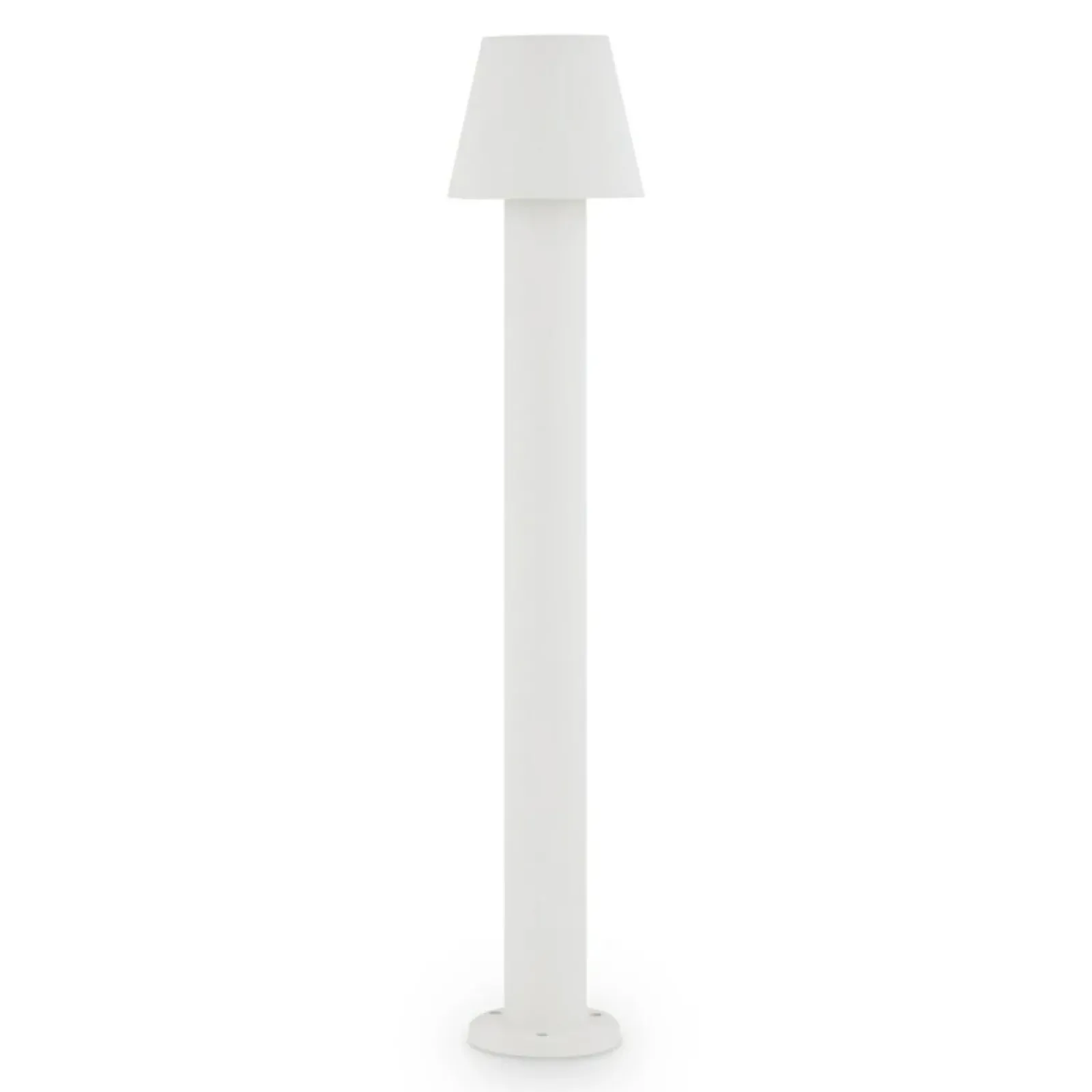 Sklep Kaja Biała lampa ogrodowa stojąca LED 80cm O421FL-L5W z serii HARZ | Kaja* Lampy Ogrodowe Stojące