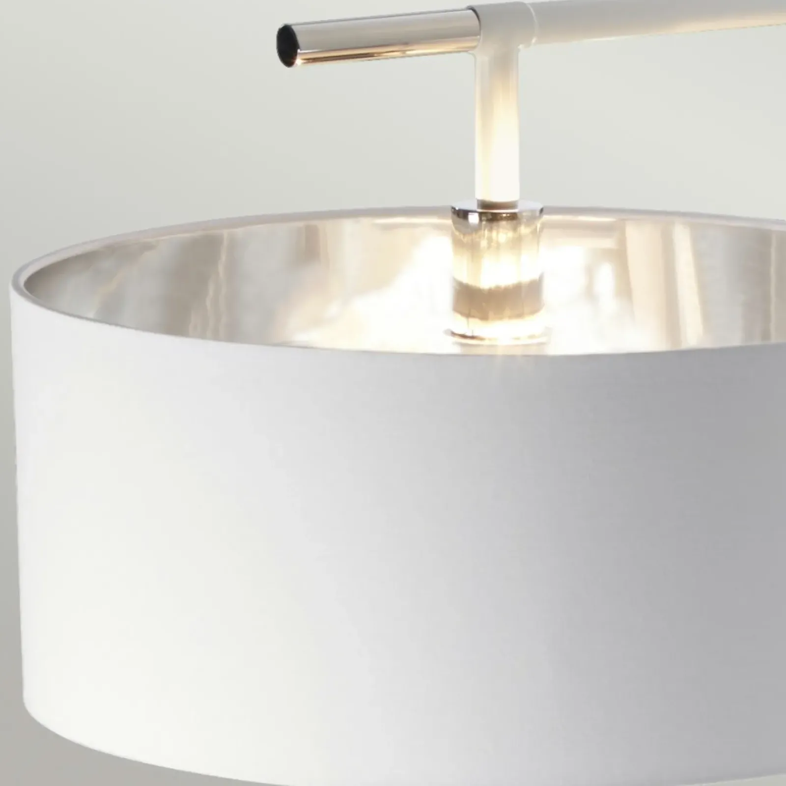 Sklep Kaja Biała lampa podłogowa z abażurem BALANCE-FL-WPN z serii BALANCE* Lampy Podłogowe Z Abażurem|Tradycyjne Lampy Podłogowe