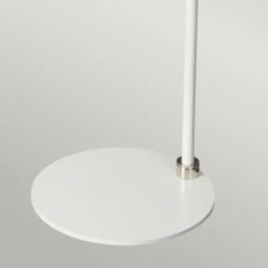 Sklep Kaja Biała lampa podłogowa z abażurem BALANCE-FL-WPN z serii BALANCE* Lampy Podłogowe Z Abażurem|Tradycyjne Lampy Podłogowe